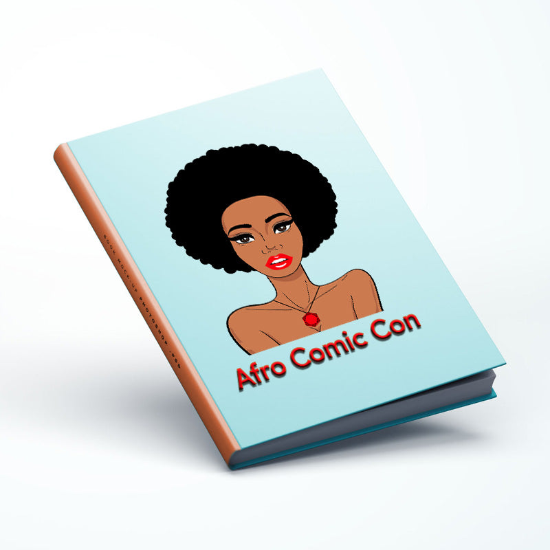 Succulent Lips African American Afro Woman Vector Art