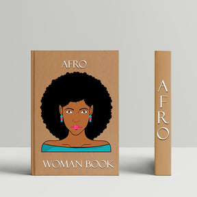 Upbeat African American Woman Vector Art