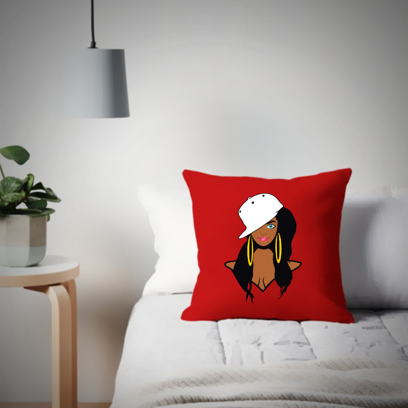 HipHop African American Girl Vector Art