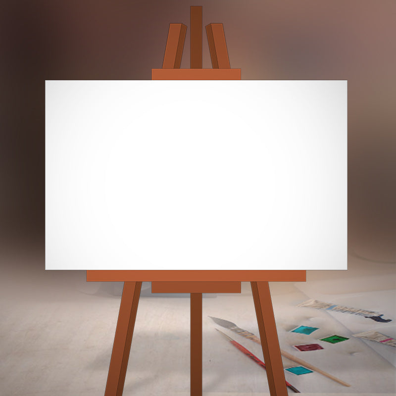 Wooden Canvas Board Vector Art