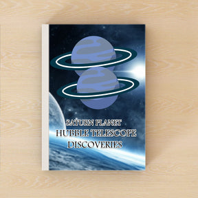 Artistic Saturn Planet Vector Art