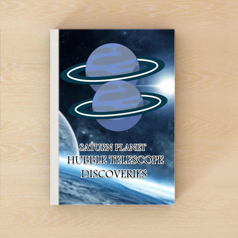 Artistic Saturn Planet Vector Art