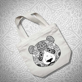 Mandala Panda Face Vector Art