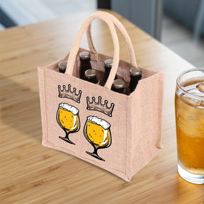 Crown Foam Beer Coming Out Vector Art