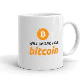 Elegant White Color Bitcoin Vector Art