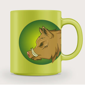 Spine Chilling Boar Vector Art