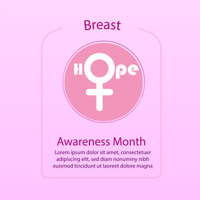 Creative Hope Breast Cancer Vector Art