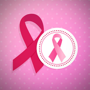 Elegant Shaded Breast Cancer Ribbon Vector Art