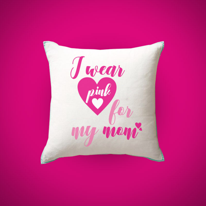 Encouraging Mom Fighting Cancer Vector Art