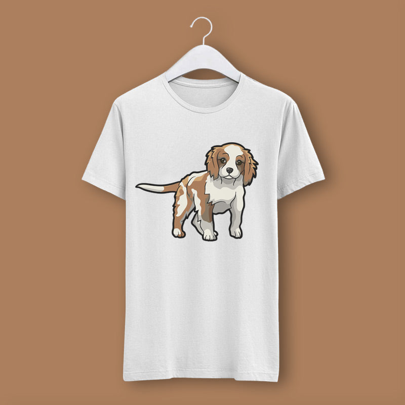 Cavalier King Charles Spaniel Vector Art
