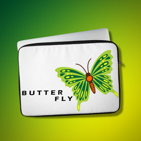 Green Decorated Colorful Butterfly Vector Art