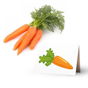 Delectable Hercules Carrot Vector Art