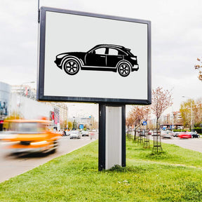 Hatchback Car Silhouette Art