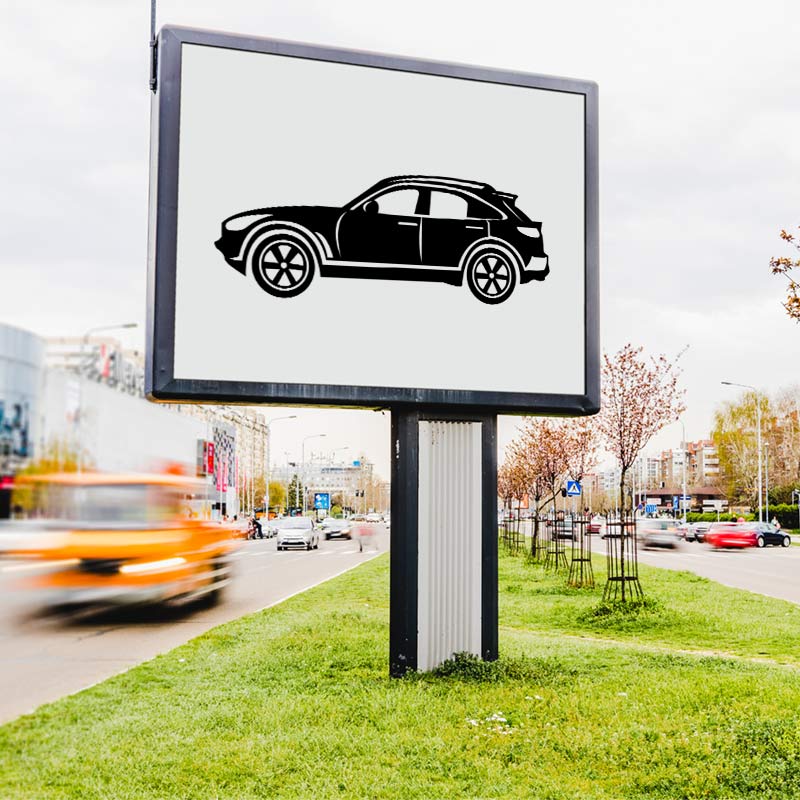 Hatchback Car Silhouette Art