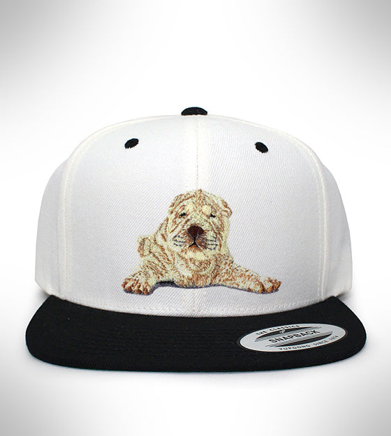 Realistic Dog Embroidery Design