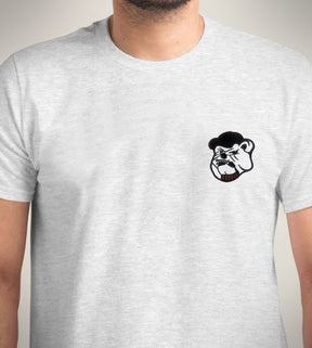Bulldog Face Embroidery Design