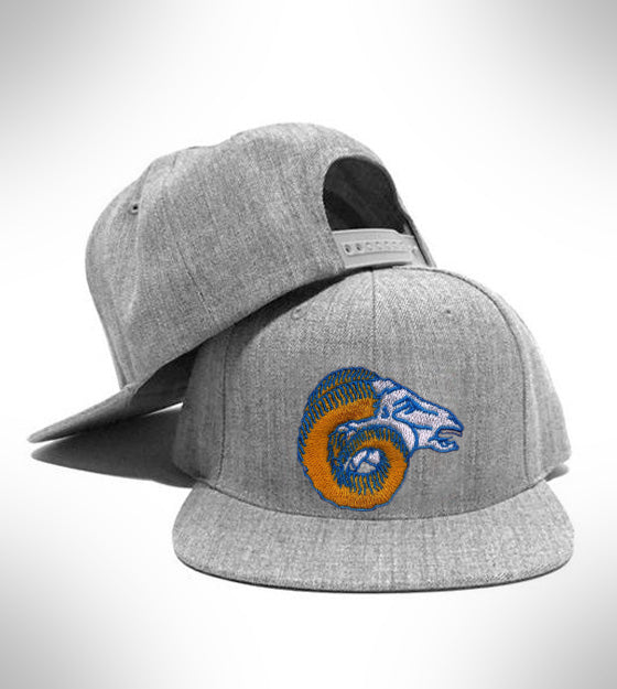 Hard Headed Colorful Ram Embroidery Design