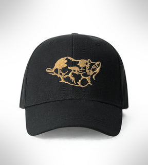 Mountain Cat Embroidery Design
