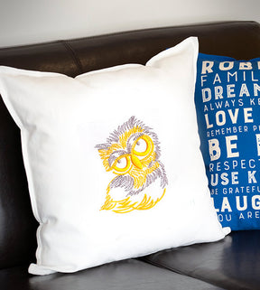 Dazzling Baby Owl Machine Embroidery Design