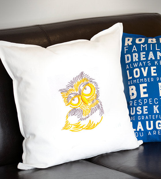 Dazzling Baby Owl Machine Embroidery Design