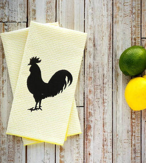 Subtle Chicken Silhouette Embroidery Design