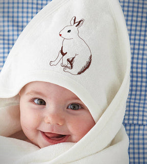 Cuddly and Fluffy White Rabbit Embroidery Design