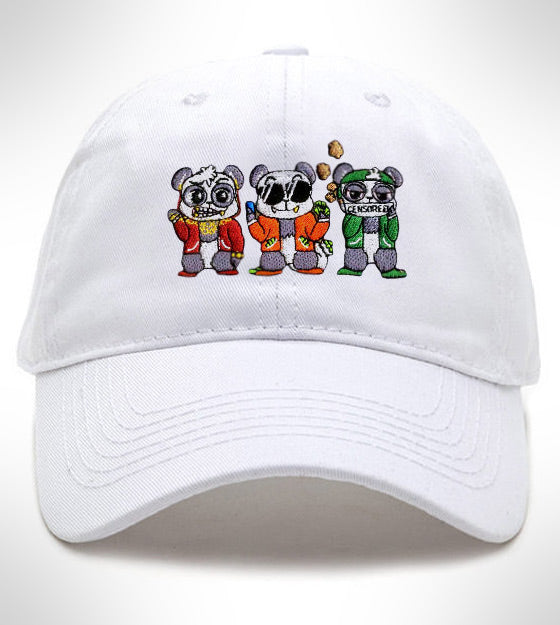Rich and Fabulous Pandas Embroidery Design
