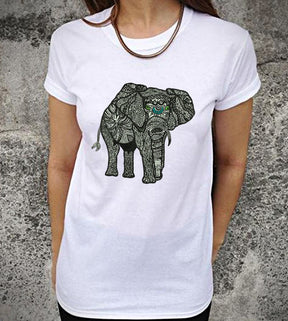 Mandala Elephant Embroidery Design
