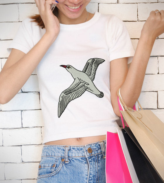Soaring High Peaceful Dove Embroidery Design
