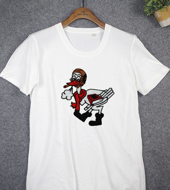 Tranquil Pilot Duck Embroidery Design