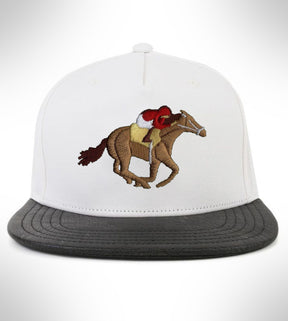 Glorious Racing Horse Embroidery Design