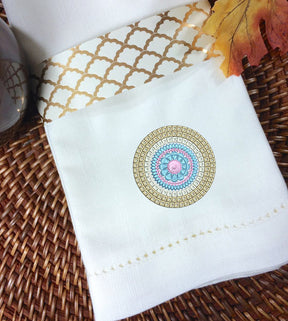 Exuberantly Detailed Quilting Embroidery Design