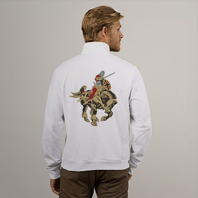Horse Mounted Gallant Knight Embroidery Design