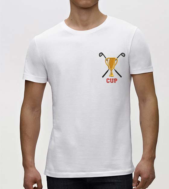 Tremendous Trophy Embroidery Design