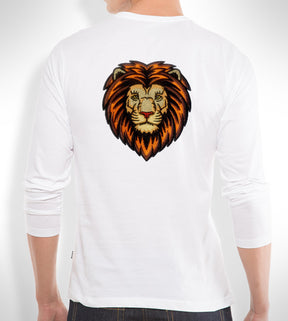 Lion Head Embroidery Design