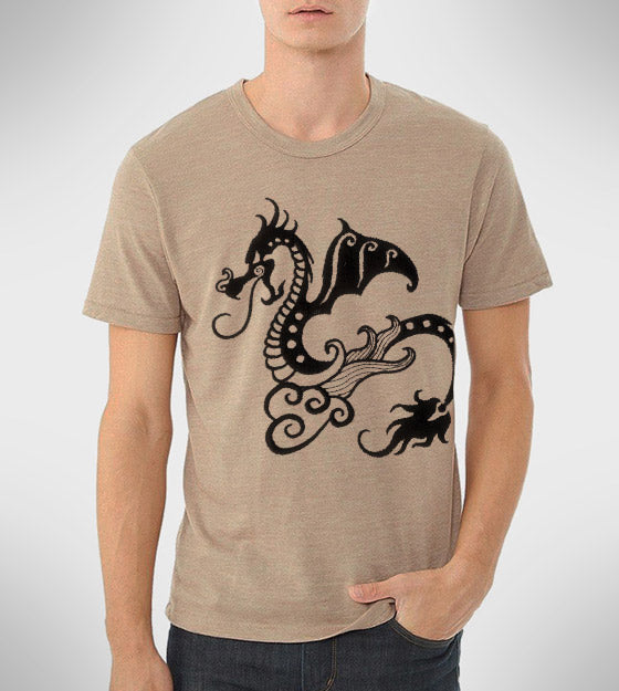 Chinese Dragon Embroidery Design