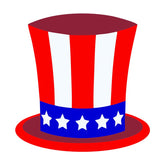 Uncle Sam Hat Embroidery Design – Patriotic USA Theme