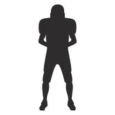Rugby Player Silhouette Art