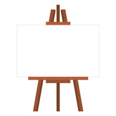 Wooden Canvas Board Vector Art