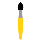 Stellar Black Ink Paint Brush Vector Art