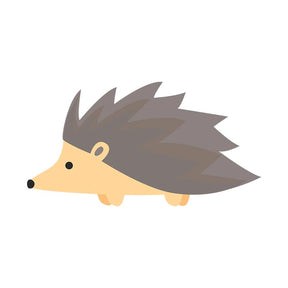 Endearing Porcupine Vector Art