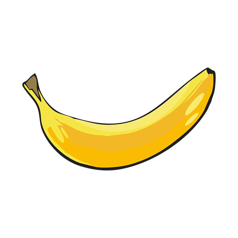 Charming and Enthralling Banana Vector Art