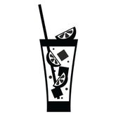 Lemonade Margarita Silhouette Art