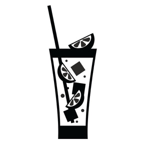 Lemonade Margarita Silhouette Art