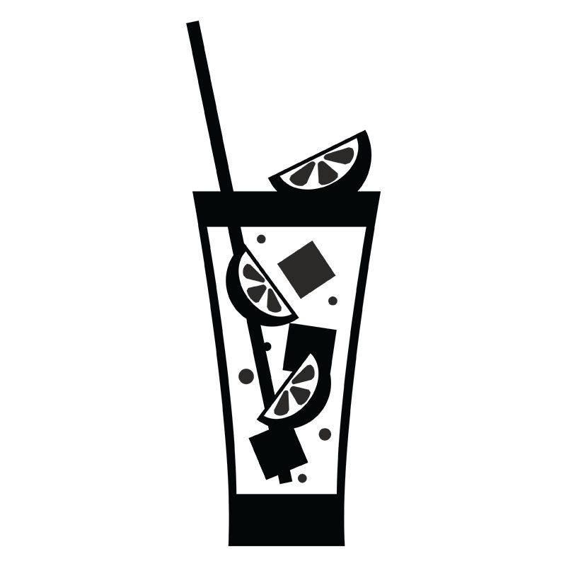 Lemonade Margarita Silhouette Art