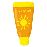 Astonishing Sun Cream Vector Art