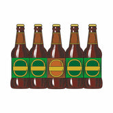 Alluring Beer Bottles Vector Art