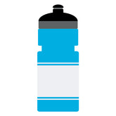 Cyclist Water Bottle Vector Art