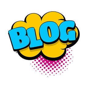 Funky Cloudy Blog Word Vector Art