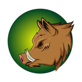 Spine Chilling Boar Vector Art
